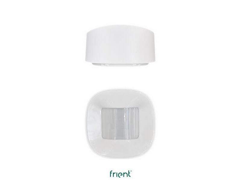 frient Motion Sensor 2 Pet, Haustierimmune Bewegungserkennung, Bewegung, Licht- und Temperaturüberwachung, Smart Home Automation, Zigbee, Funktioniert mit Homey und SmartThings
