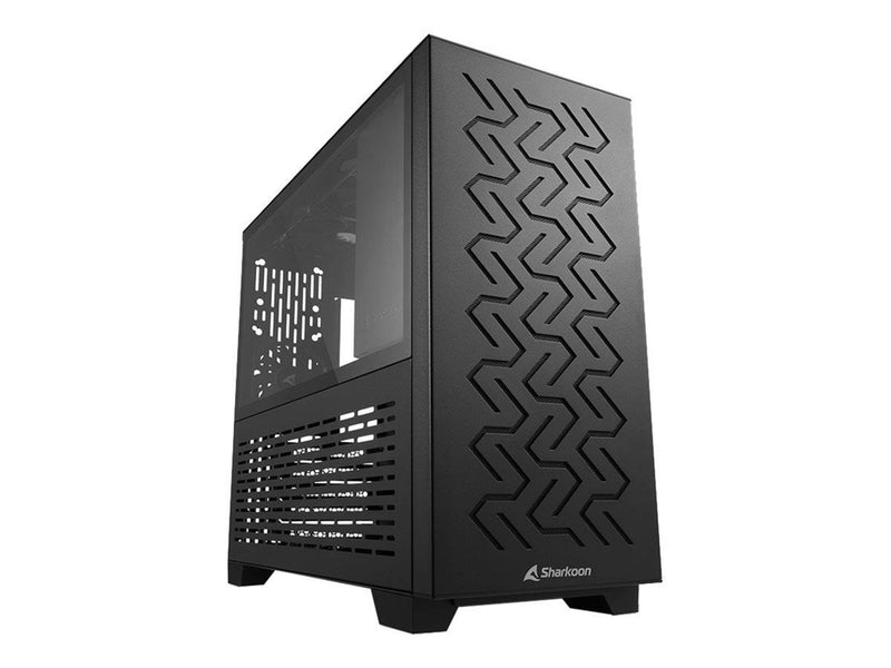 Sharkoon MS-Z1000 - microATX - Gehäuse - Tower - Schwarz