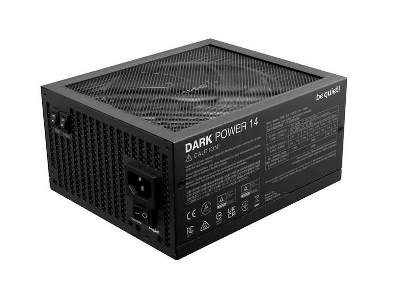 be quiet! Dark Power 14 Netzteile - 1000 Watt - 140 mm - ATX 3.1 - 80 Plus Titanium (bis zu 90% effektiv)
