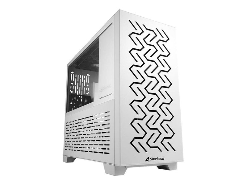 Sharkoon MS-Z1000 - microATX - Gehäuse - Tower - Weiß