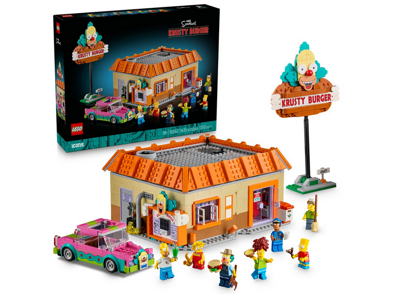 LEGO The Simpsons 10352 The Simpsons™: Krusty Burger