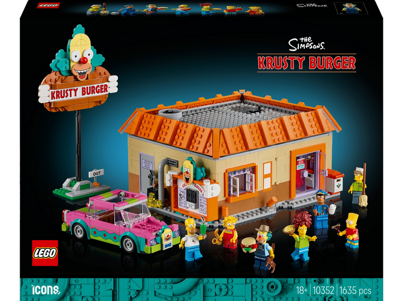 LEGO The Simpsons 10352 The Simpsons™: Krusty Burger