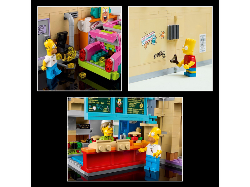 LEGO The Simpsons 10352 The Simpsons™: Krusty Burger