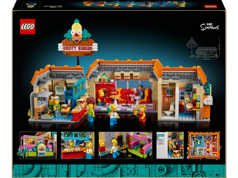 LEGO The Simpsons 10352 The Simpsons™: Krusty Burger