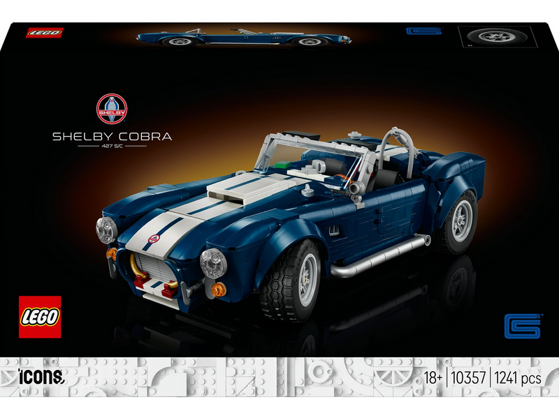 LEGO Icons 10357 Shelby Cobra 427 S/C