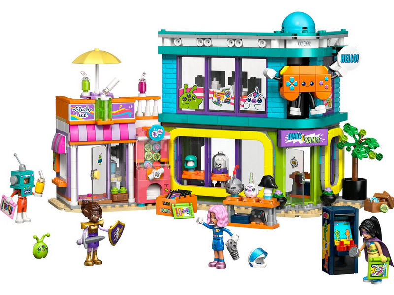 LEGO Friends 42674 Comic- und Spieleladen