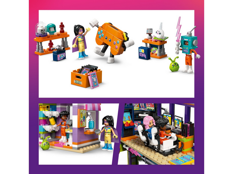 LEGO Friends 42674 Comic- und Spieleladen