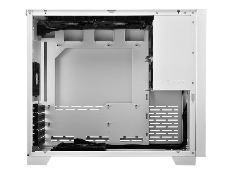 Sharkoon MS-Z1000 - microATX - Gehäuse - Tower - Weiß