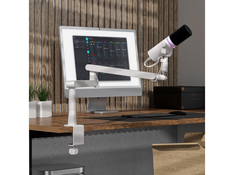 Beacn Mic Stand Low Profile - Weiß