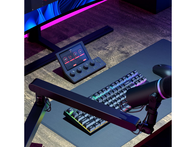 Beacn Mic Stand Low Profile - Schwarz