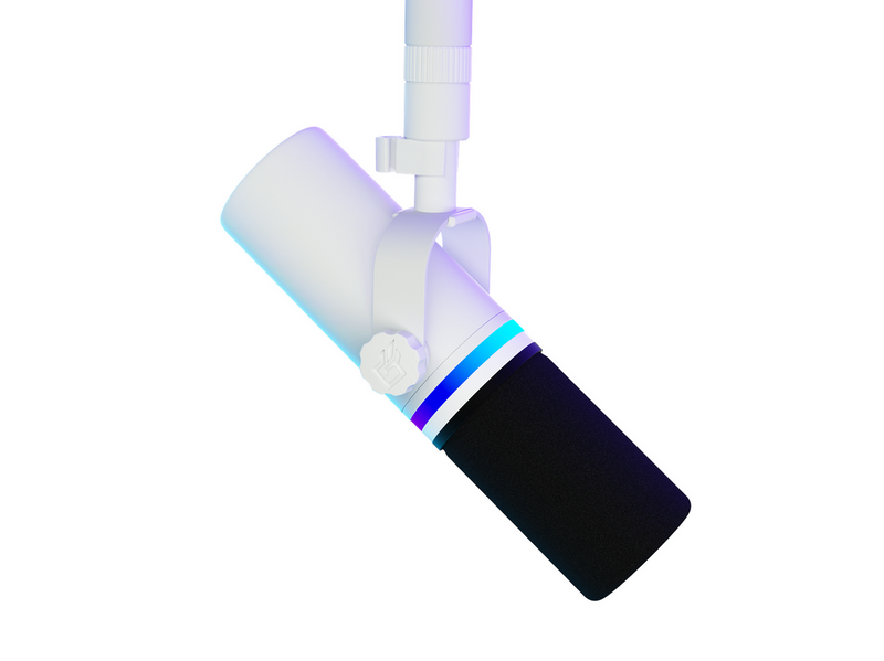 Beacn Mic – Dynamisches Broadcast-Mikrofon mit USB-C-Anschluss – Weiß
