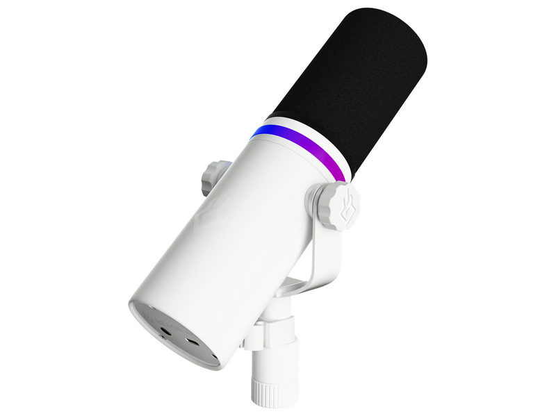 Beacn Mic – Dynamisches Broadcast-Mikrofon mit USB-C-Anschluss – Weiß
