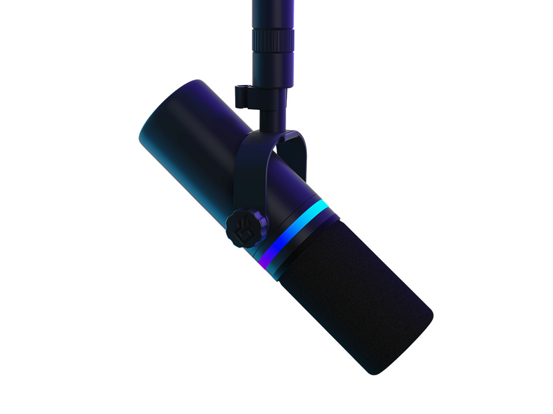 Beacn Mic – Dynamisches Broadcast-Mikrofon mit USB-C-Anschluss – Schwarz