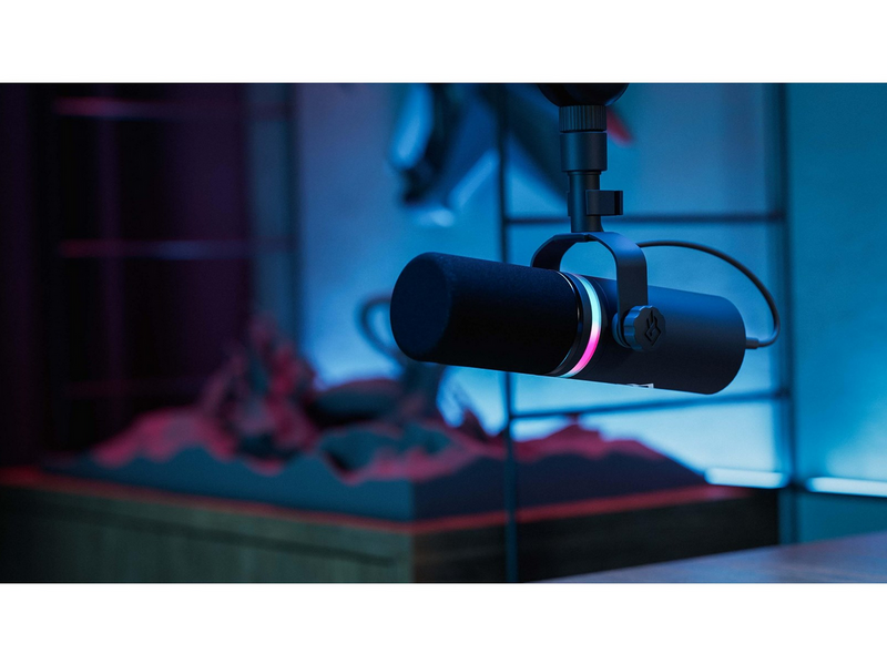 Beacn Mic – Dynamisches Broadcast-Mikrofon mit USB-C-Anschluss – Schwarz