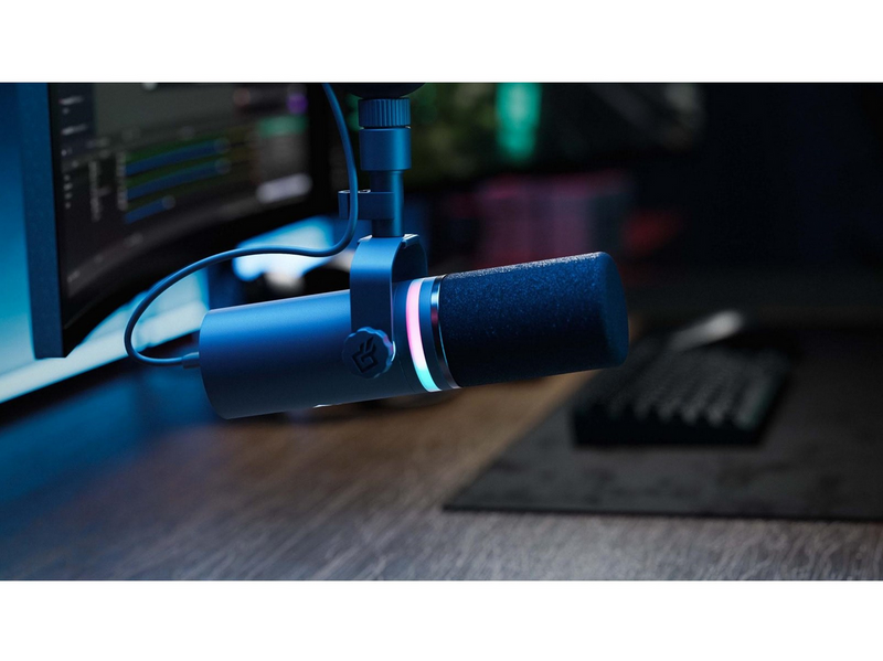 Beacn Mic – Dynamisches Broadcast-Mikrofon mit USB-C-Anschluss – Schwarz