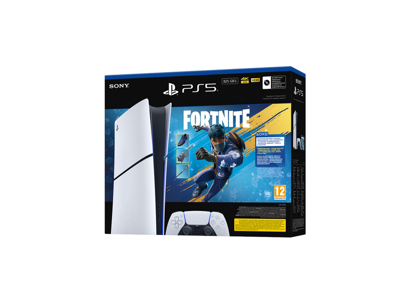 Sony PlayStation 5 Digital (Slim) - Fortnite Flowering Chaos Bundle
