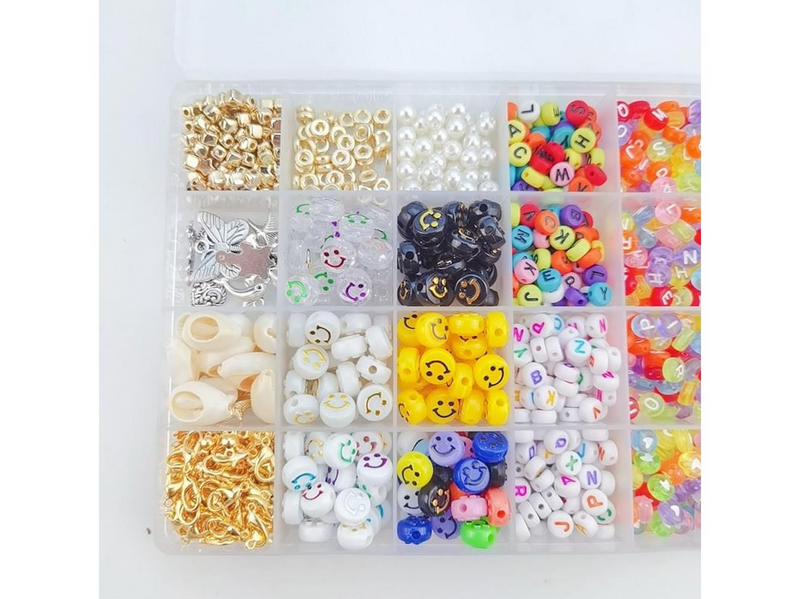 Pro Merkki Schmuckset - Heishi- & Charm-Perlen - 7000 Stk.