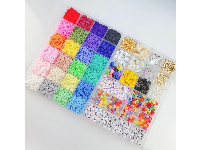 Pro Merkki Schmuckset - Heishi- & Charm-Perlen - 7000 Stk.