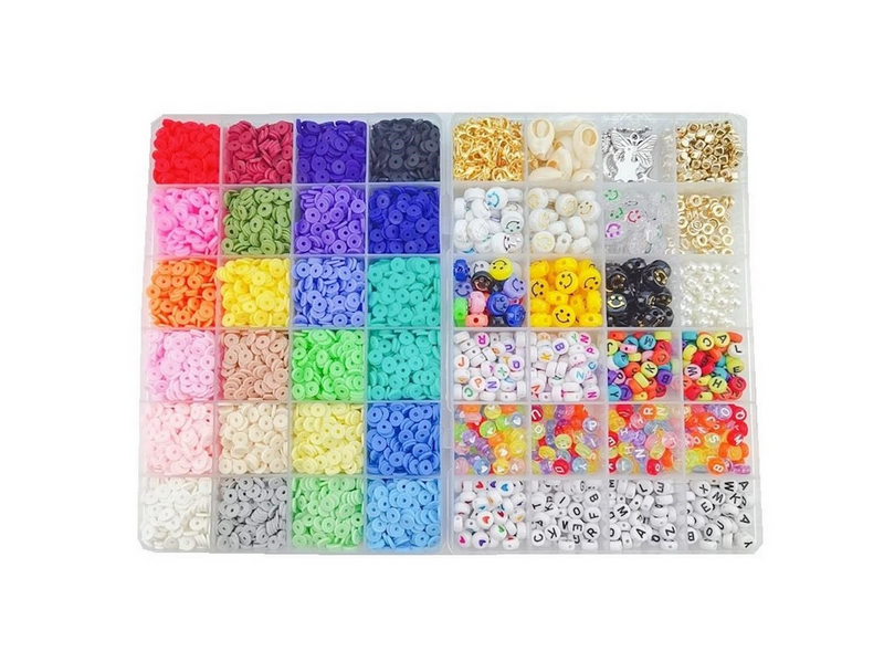 Pro Merkki Schmuckset - Heishi- & Charm-Perlen - 7000 Stk.