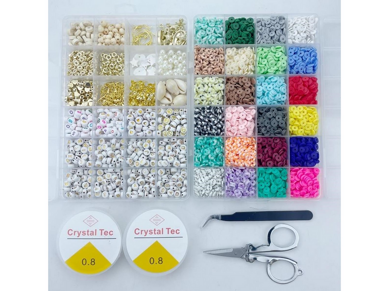 Pro Bohème Schmuckset - Heishi- & Charm-Perlen - 6000 Stk.