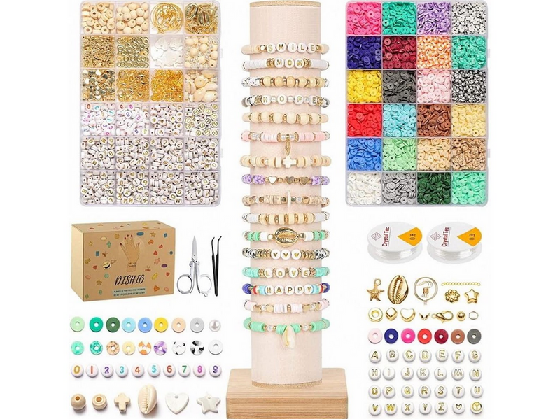 Pro Bohème Schmuckset - Heishi- & Charm-Perlen - 6000 Stk.