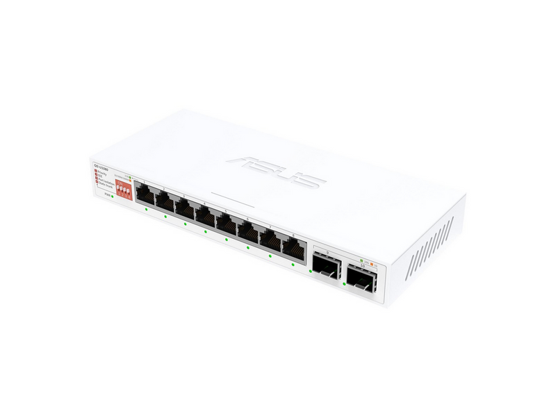ASUS QG-U1080 8-Port 2.5G and 2-Port 10G SFP+ Unmanaged Switch