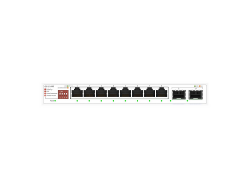 ASUS QG-U1080 8-Port 2.5G and 2-Port 10G SFP+ Unmanaged Switch