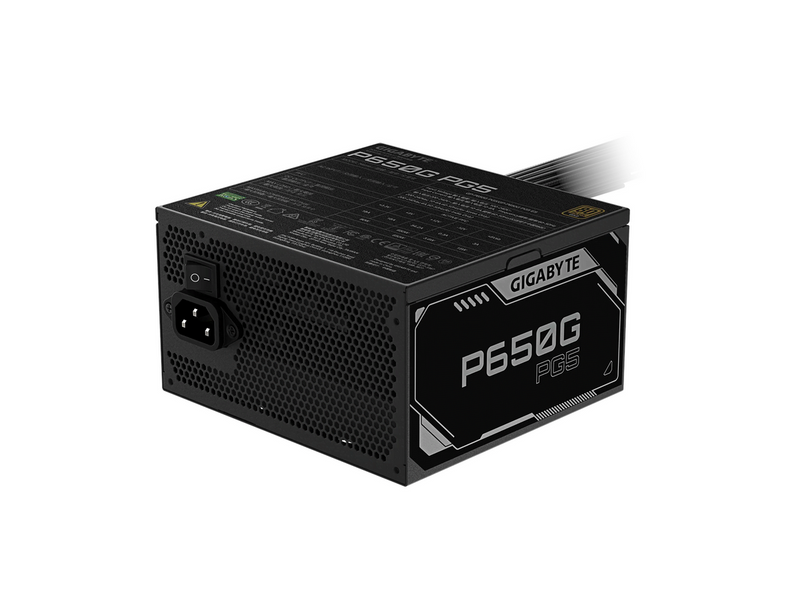 GIGABYTE P650G PG5 Netzteile - 650 Watt - 120 mm - ATX 3.1 - 80 Plus Gold zertifiziert
