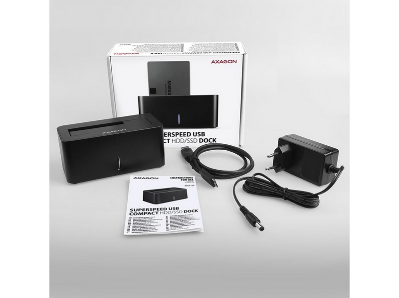 AXAGON Superspeed Compact HDD/SSD Dock