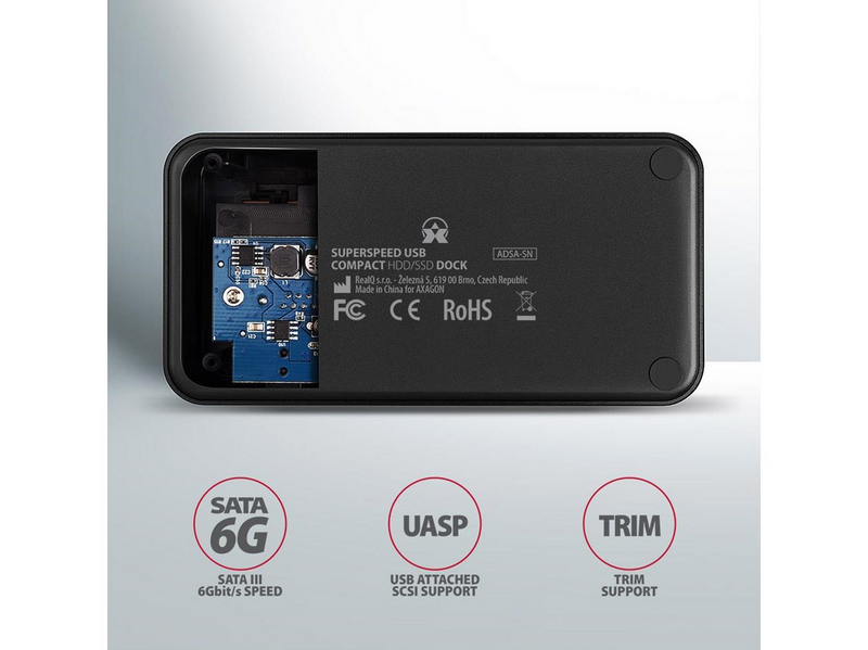 AXAGON Superspeed Compact HDD/SSD Dock