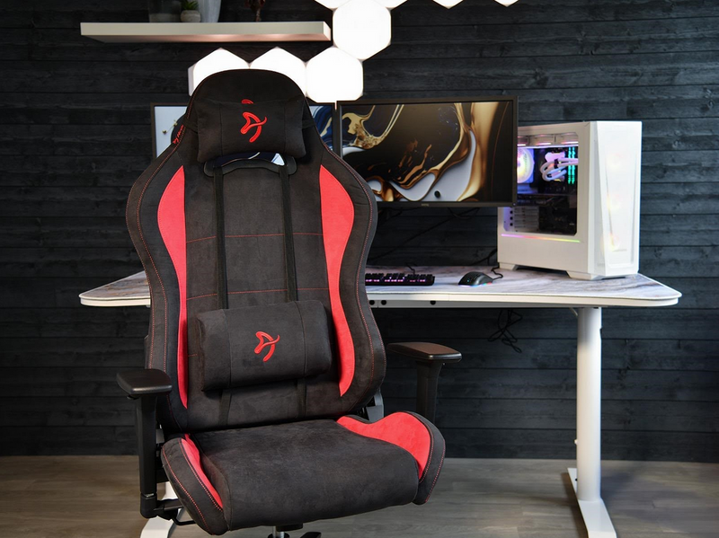 Arozzi Torretta SuperSoft - Red Büro Stuhl - Supersoft - Bis zu 120 kg