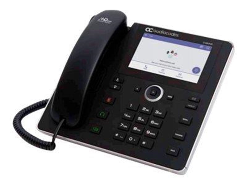 AudioCodes C450HD IP Phone - VoIP phone - with Bluetooth interface with caller ID - 3-way call capability
