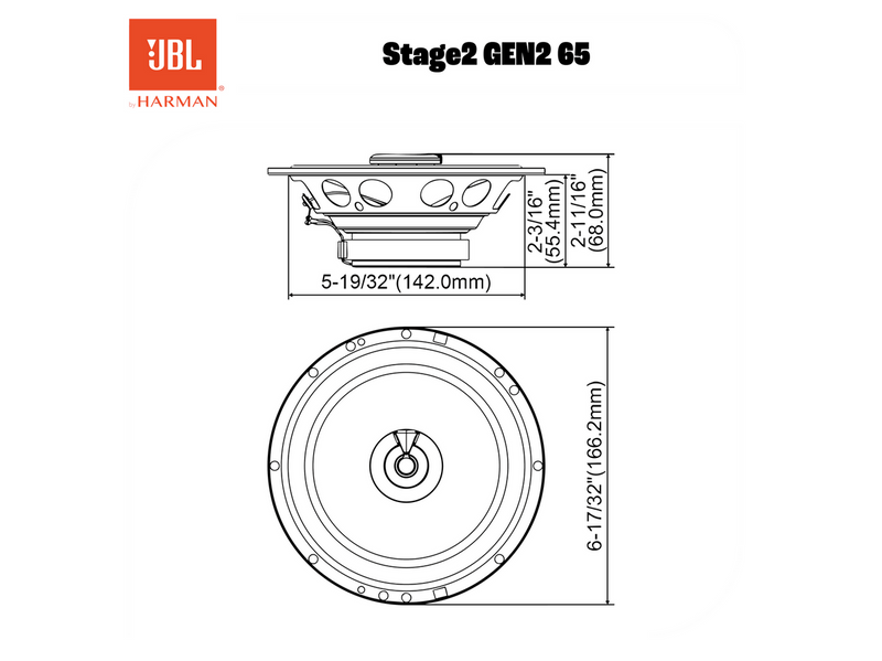 JBL STAGE2 GEN2 65