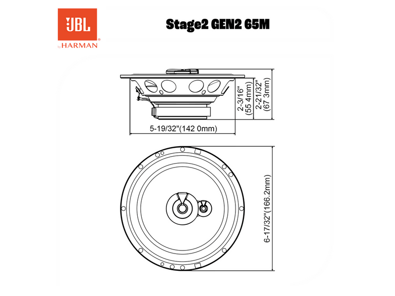JBL STAGE2 GEN2 65M