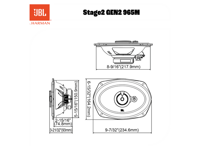JBL STAGE2 GEN2 965M