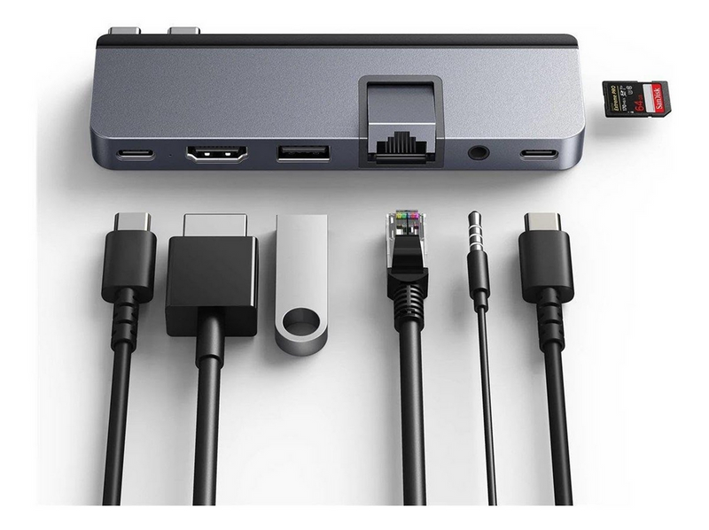 Hyper HD7-in-2 USB-C Hub for MBPro21