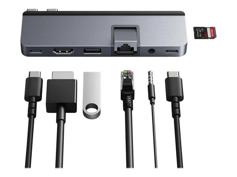 Hyper HD7-in-2 USB-C Hub for MBPro21