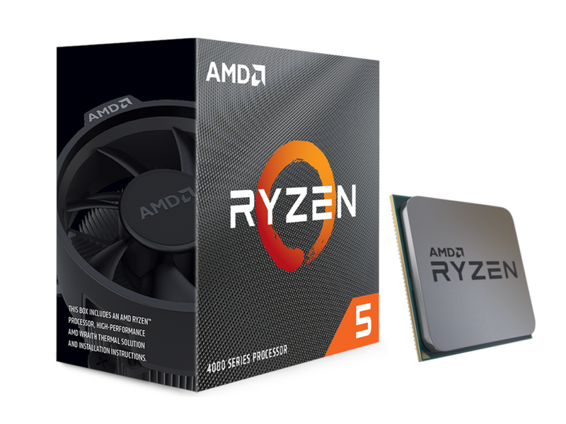 AMD Ryzen 5 4500 Wraith Stealth CPU - 6 Kerne - 3.6 GHz - AMD AM4 - AMD Boxed (mit Kühler)