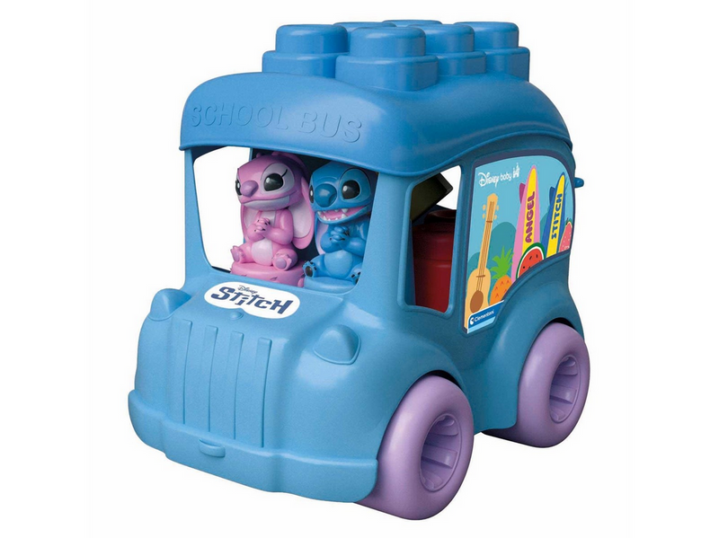 Clementoni - Soft Clemmy Stitch School Bus