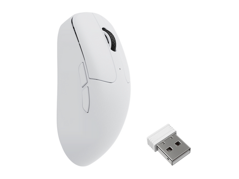 Keychron M2 Ultralight 55g Wireless 8K - Gaming Maus (Weiß)