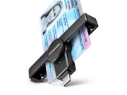 AXAGON USB-C Smart Card /ID Card PocketReader