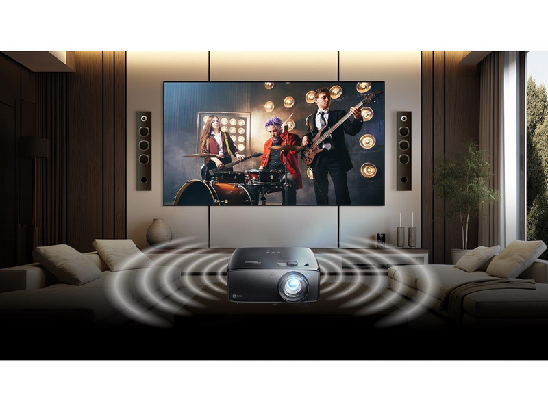 Optoma Projektoren UHZ58LV - 3840 x 2160 - 3000 ANSI lumens