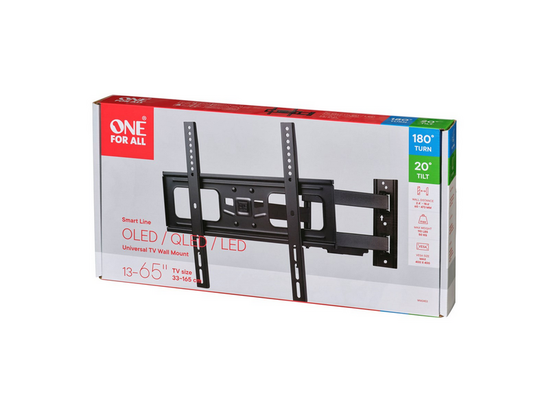 ONEFORALL WM2453 - Max 50 kg - recommended for 65"