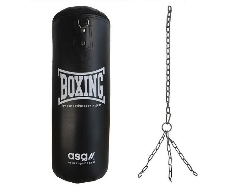 ASG Boksesæt Junior 18 kg. - Sort/Hvid