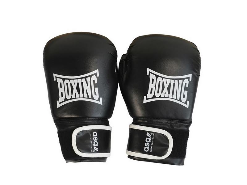 ASG Boksesæt Junior 18 kg. - Sort/Hvid