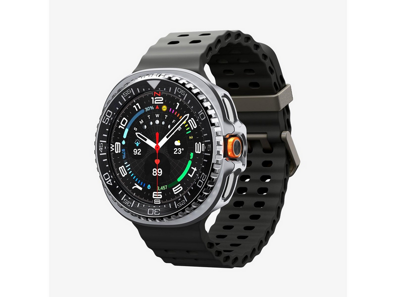Spigen Bezel Tune Pro (Diver) - black - Samsung Galaxy Watch 8 Classic 46mm