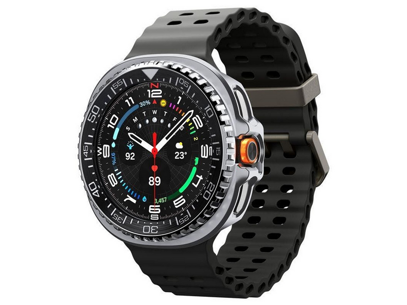 Spigen Bezel Tune Pro (Diver) - black - Samsung Galaxy Watch 8 Classic 46mm