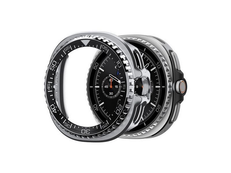 Spigen Bezel Tune Pro (Diver) - black - Samsung Galaxy Watch 8 Classic 46mm