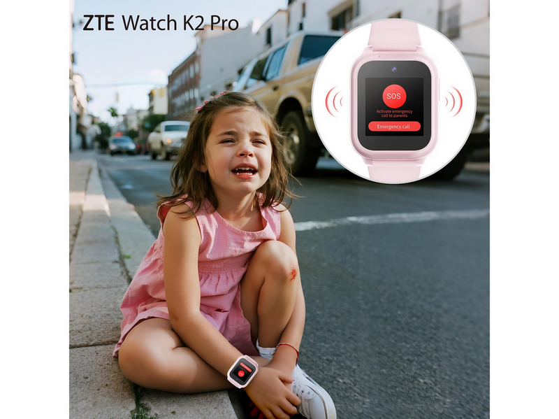 ZTE Kids Watch K2 Pro Pink