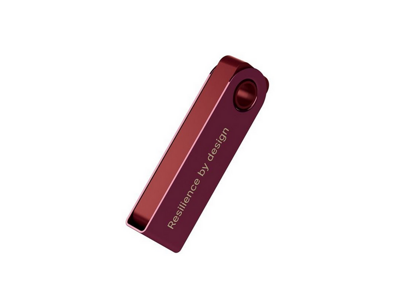 Ledger Nano S Plus Crimson Magenta Crypto Hardware Wallet